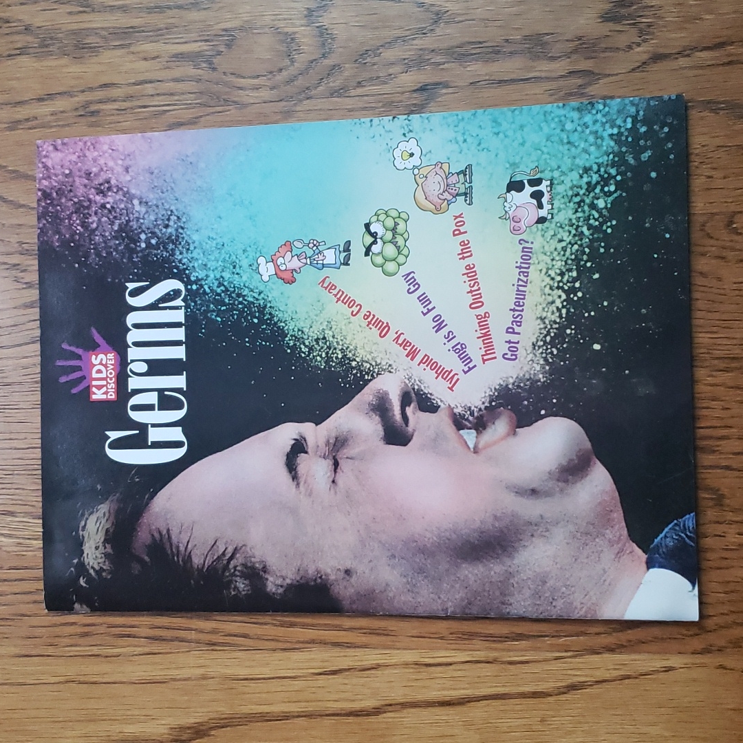 Vintage Y2k Kids Discover Magazine Germs Volume 13 Issue 10 October 2003